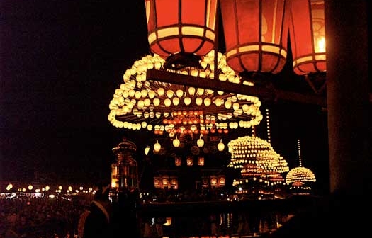 尾張津島天王祭　宵祭