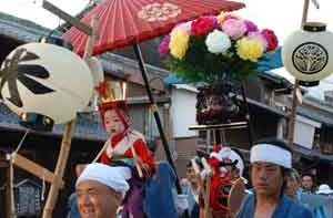 尾張津島天王祭　稚児打廻し